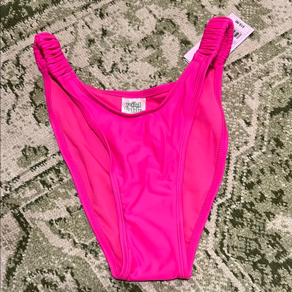 Wild Fable Bright Pink Swimsuit